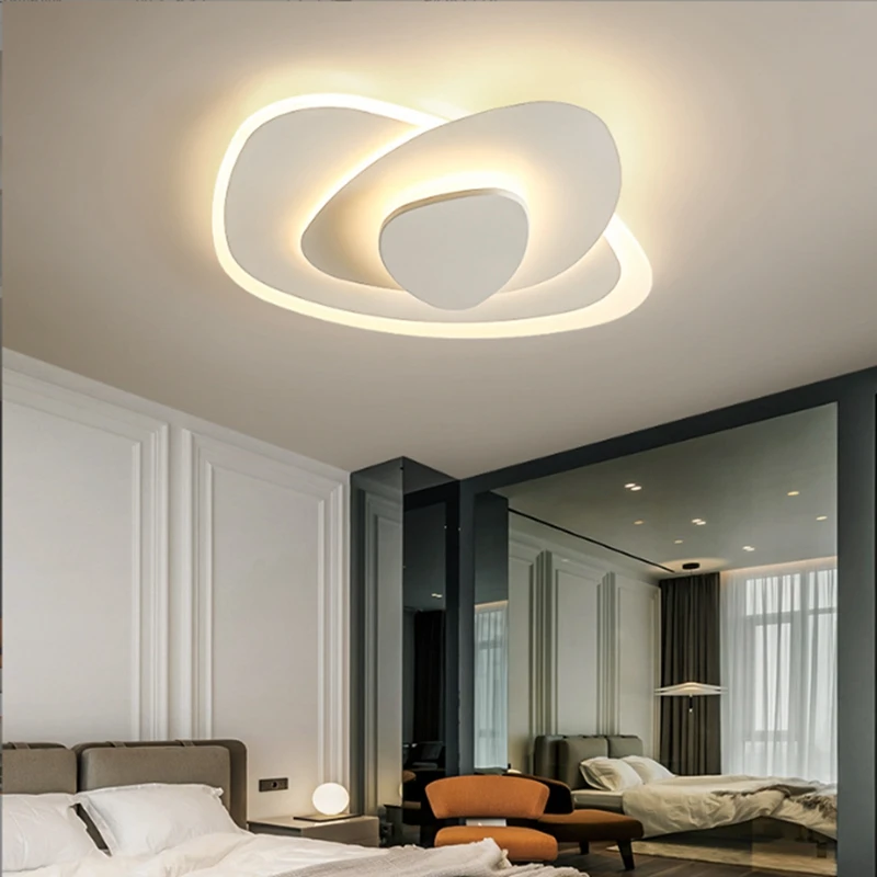 

Modern Ceiling Lamp Bedroom Study Originality Intelligent LED Indoor Decorate Luminaires New Fashion Restaurant Chandelier