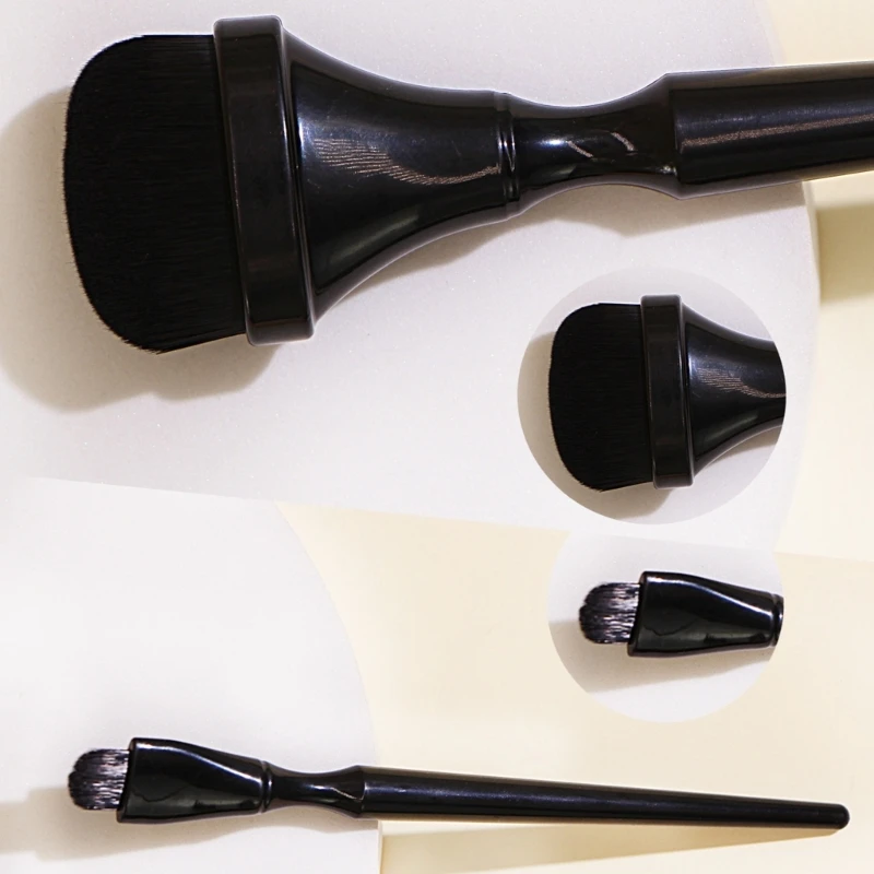 

ABS Handle Watercolor Brush Fiber Bristles Rendering Brush for Outdoor Sketching Landscape Painting Portraits Detailing