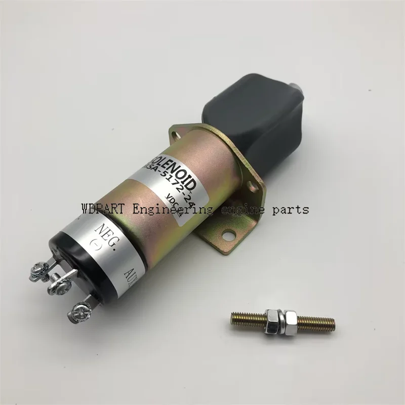 24V Diesel Stop Solenoid For LPW LPWS LPWT Engine SA-5172-24 1502ES-24C3U1B2S1