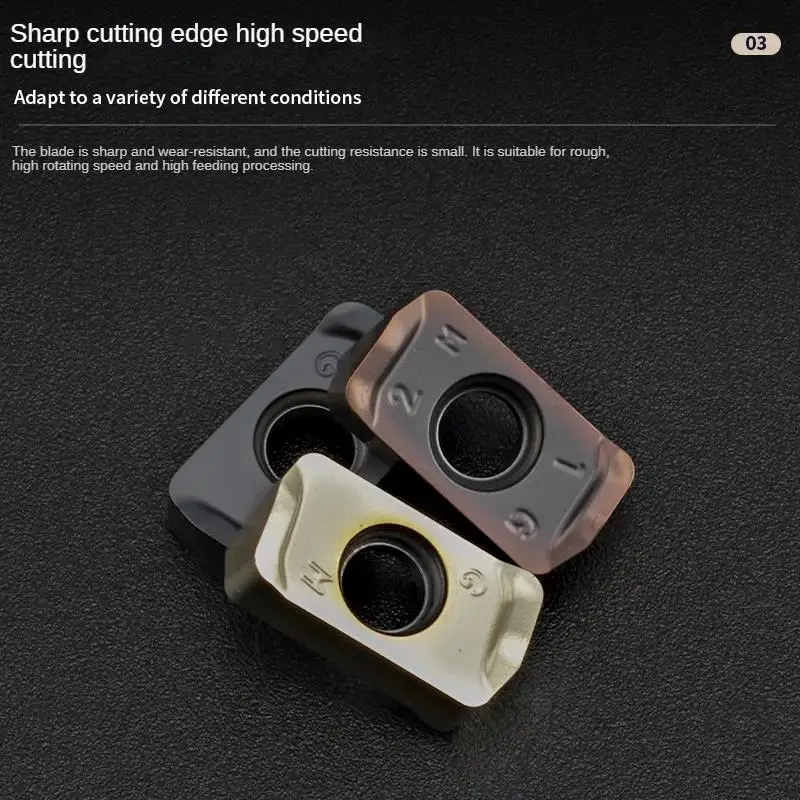 ใบมีดกัดอาหารแบบป้อนเร็วสองด้าน Logu030310 ประสิทธิภาพสูงและความลึกในการตัดขนาดใหญ่