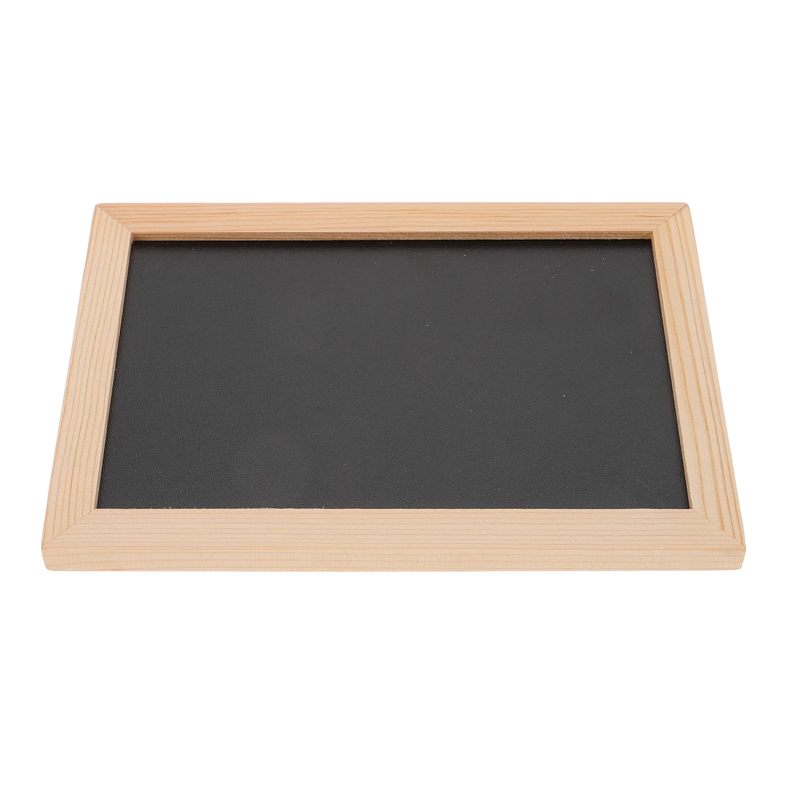 Pizarra pequeña de doble cara, tablero de densidad, borrable, reutilizable, Mini tablero de mensajes, decoración de pared colgante, 18x13cm