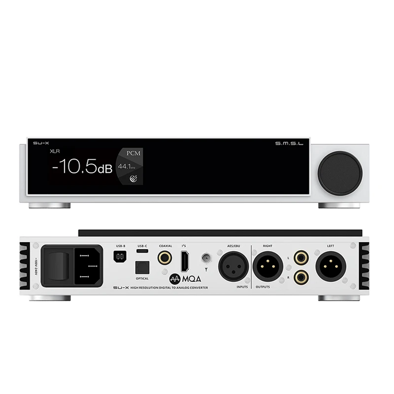 جهاز فك ترميز الصوت الرقمي SMSL ، جهاز فك ترميز DSD ، رقاقة مزدوجة ، MQA ، XMOS316 ، DSD512 ، بلوتوث ، جودة عالية ، 32 بت ، kHz ، ES9039MSPROx2