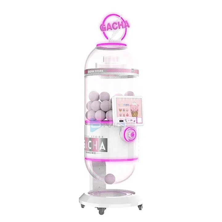 Shopping Mall  Amusement Park Popular Kids Gashapon Machine Candy Machine Capsule Toys Bouncy Ball Vending Machine