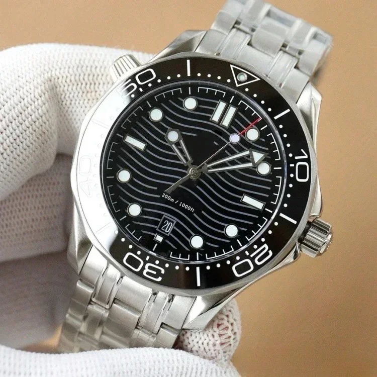 NEW Automatic Mechanical Watch Men's Fashion Business Stainless Steel Waterproof Luminous Luxury Watch Automatic Watch Men Watch