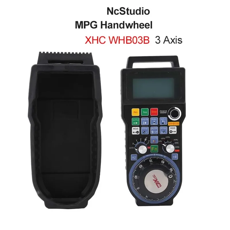 XHC WHB03B Nc Studio 3 Axis Wireless Handwheel MPG Pendant Remote Handle Compatible To Weihong V5 V8 For Engraving