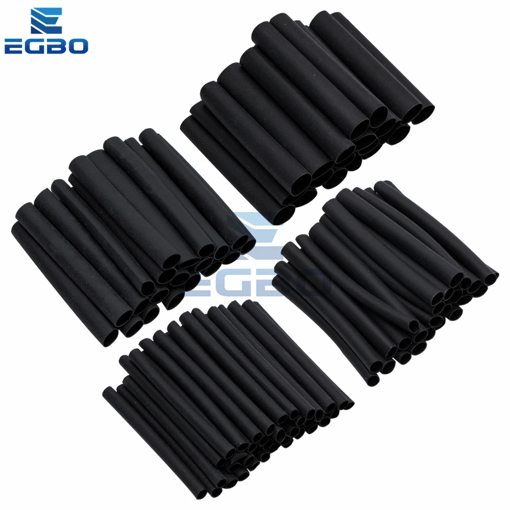 127 шт./164 шт./328 шт., термоусадочные трубки для автомобильных кабелей, 8 размеров