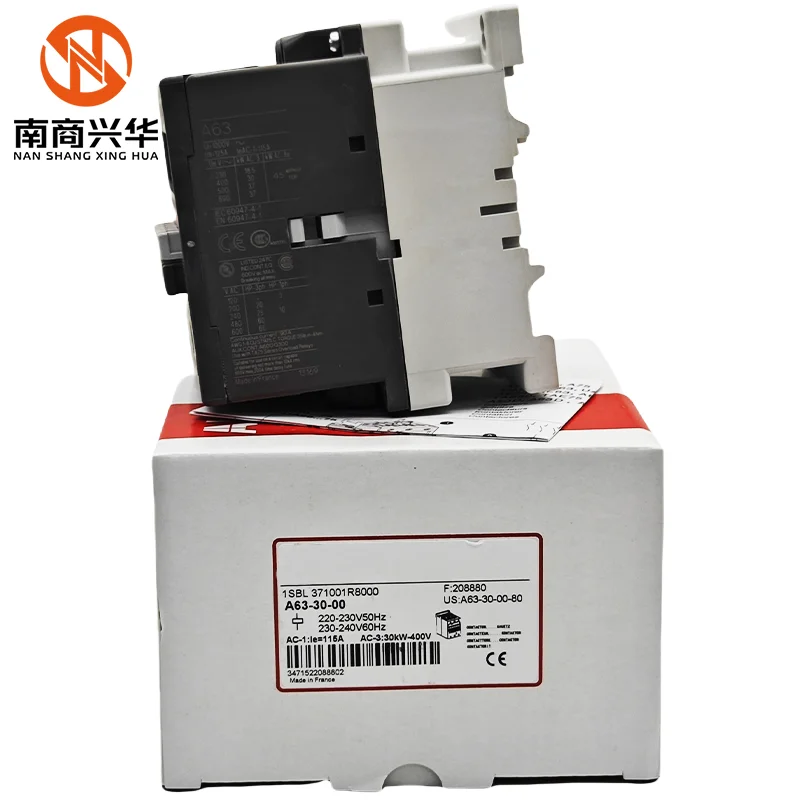 

New Original A63-30-00 220-230V 1SBL371001R8000 AC Contactor