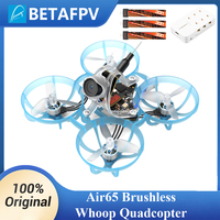 BETAFPV Air65 Brushless Whoop Quadcopter 5IN1 ELRS 2.4G RX Racing Freestyle Drone 1S Mini Drone with FPV Camera VTX Airplanes