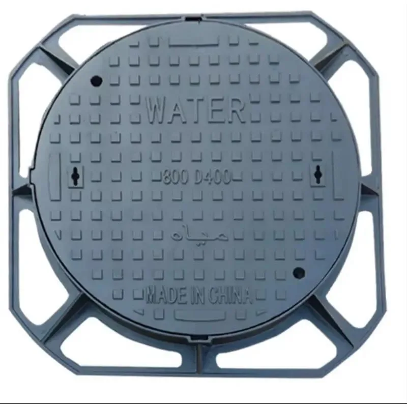 High Quality Cast Iron Square Heavy Duty Ductile Iron Manhole Cover EN124 D400 E600 International Standard Factory Direct