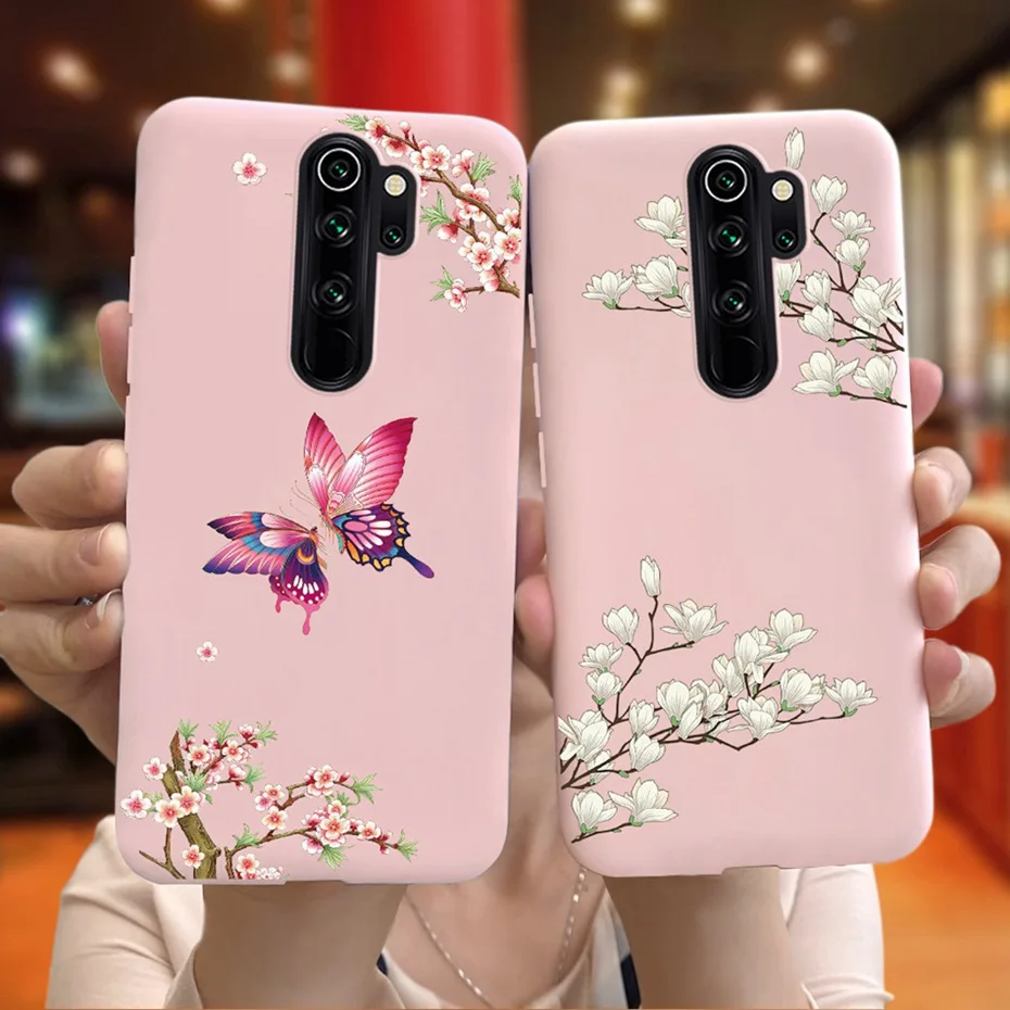 Case For Xiaomi Redmi Note 8 Pro Cute Animal Cartoon Candy Color Soft Silicon TPU Phone Bumper For Redmi Note 8Pro Back Cover