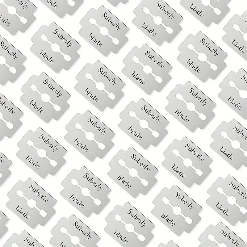 Stainless Steel Safety Razor Blades, Half Single Edge, Old-Fashioned Manual Shaving Blades for Barbers & Hairdressing Tools - view 5