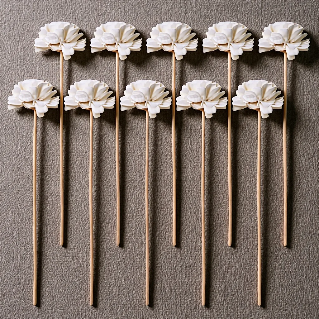 

10pcs Rattan Diffuser Sticks Natural Reed Diffuser Replacement For Essential Oil Bottle Home Decor Aromatherapy Tools Room