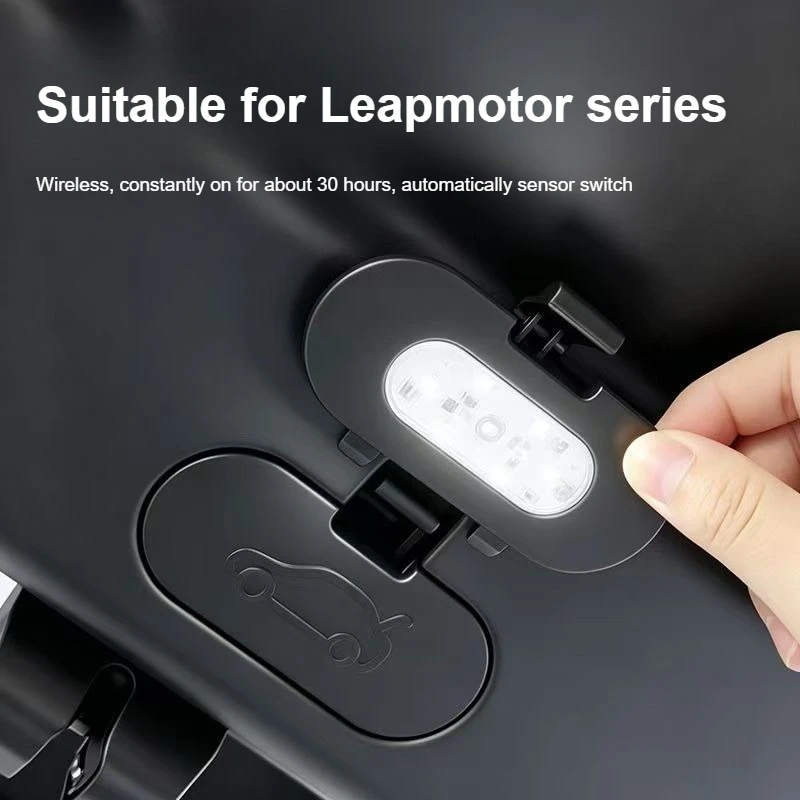 Für Leapmotor B10 C10 C16 Auto-Kofferraum LED-Licht Heckklappe Ambiente-Dekor Umgebungsbeleuchtung Innenraum Modifiziertes Zubehör