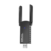 1300M Wireless Network Card Dual Band 2.4G/5GHz PCIE WiFi Adapter Rotating Antenna USB Wifi Adapter For Computer/Phone/Tablet