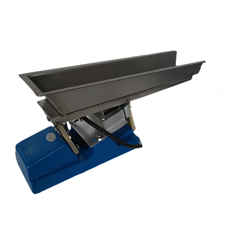 220V Small Electromagnetic Vibrating Feeder Shaking Feeding Machine GZV1 GZV2 Adjustable Speed