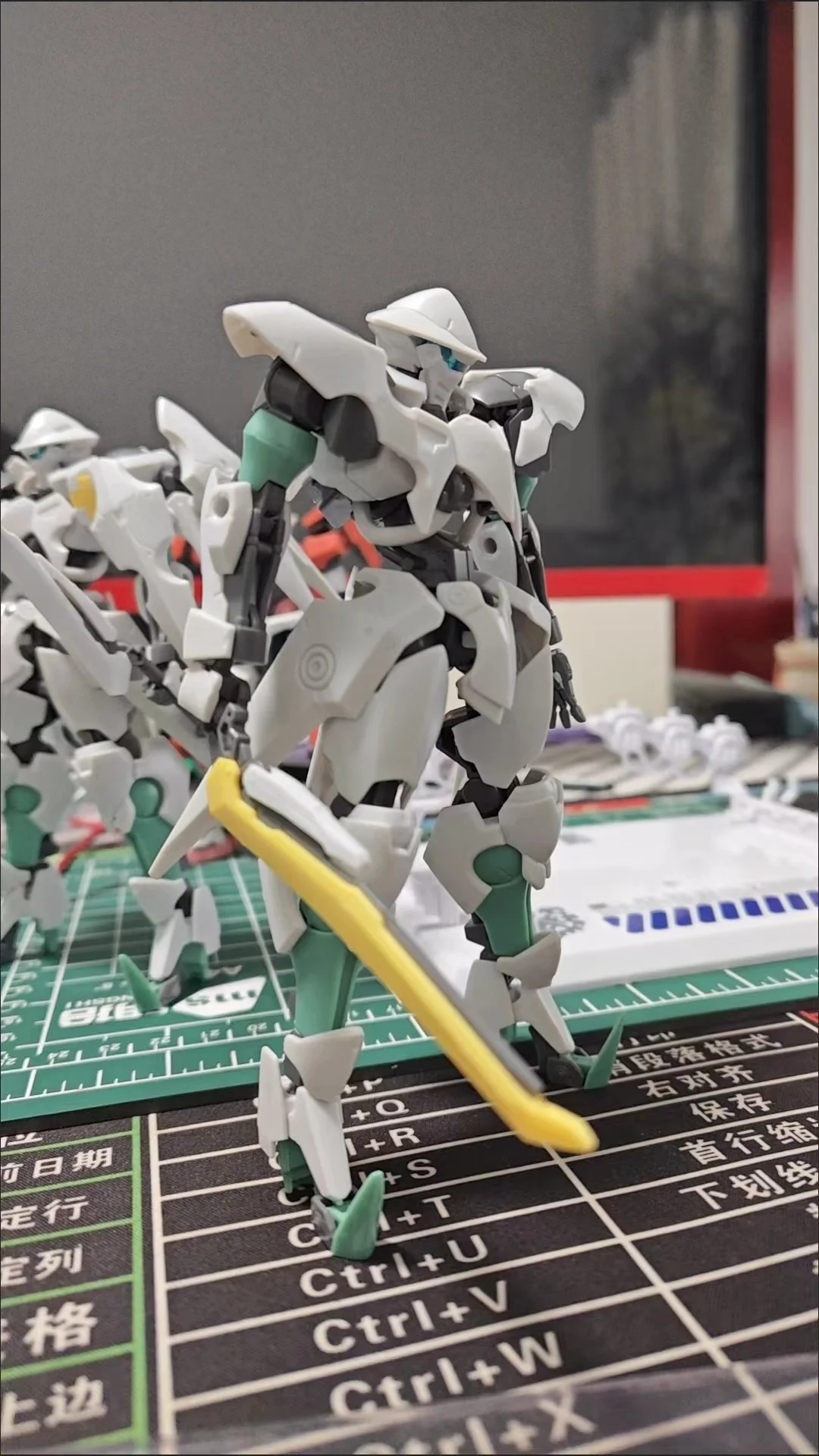 TX nouvelle usine Olfins à sang de fer Yuegang V03-0907 Oltlinde HG1/144 Kit d'assemblage modèle Mecha modèle assemblage jouets garçons cadeau