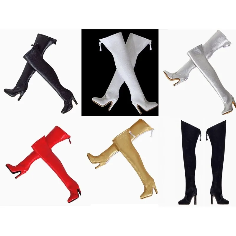 

Модель ботинок выше колена в масштабе 1/6 для 12-дюймовой женской фигурки UD AT201 AT202 AT203