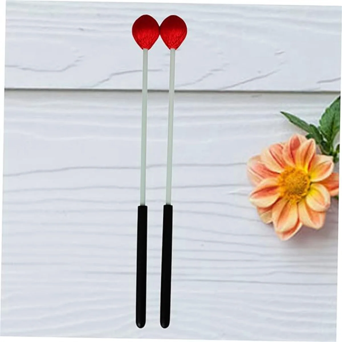 

1 Pair Yarn Mallets for Marimba Percussion Sticks Medium Hammer