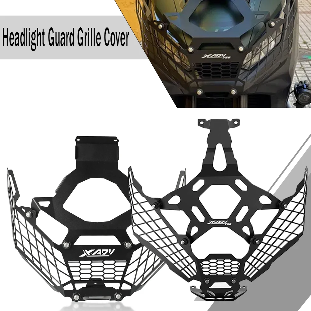 

Scooter FOR HONDA X-ADV 750 2017-2026 2025 2024 XADV 750 2023 2022 2021 Headlight Headlamp Grille Shield Guard Cover Protector