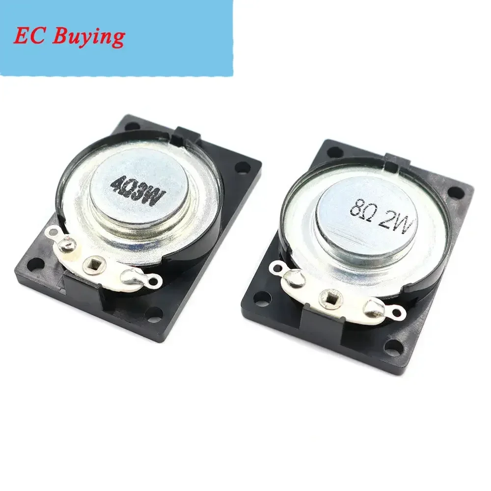 2 ชิ้น/ล็อต LCD Monitor/ทีวีฮอร์น 2W 8R 4Ohm 3W 4028 2840 ลําโพง 8 โอห์ม 2 วัตต์ 8R 2W 40*28 มม.พลาสติกภายในลําโพงแม่เหล็ก