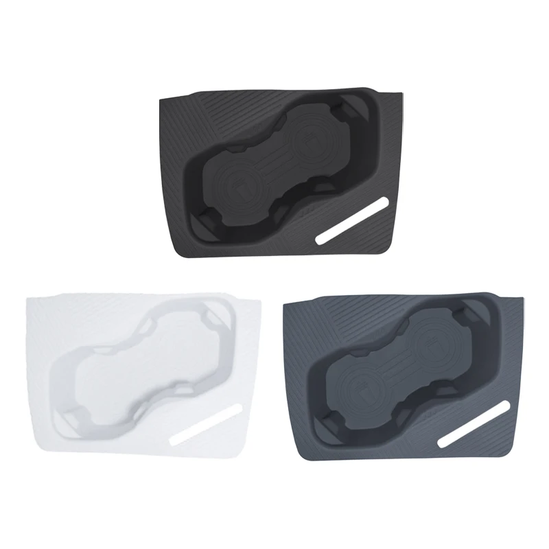 لجيلي EX5 جالاكسي E5 بروتون E.MAS التحكم المركزي سيليكون كأس وسادة حامل الكأس 7 كوب غطاء مقاوم للماء سهلة التنظيف #5