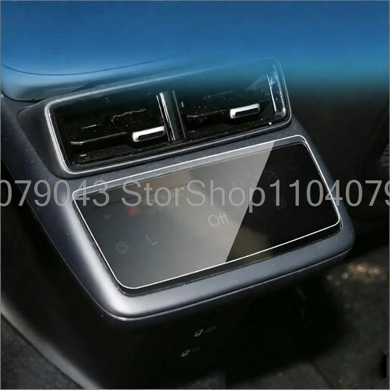 Für Polestar 4 2023-2026 Auto-Innenraum Klimaanlagen-Schutzfolie LCD-Bildschirm Gehärtetes Glas Displayschutz – Detail 1