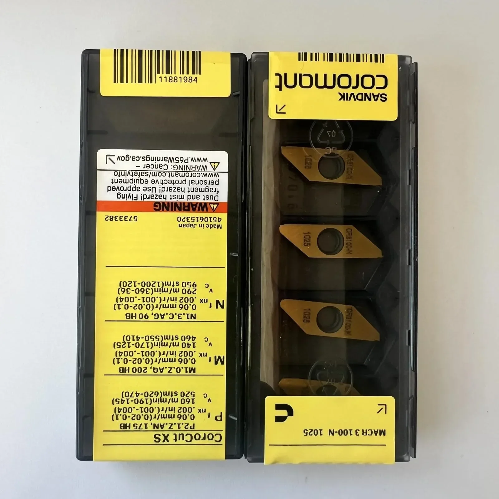 

SANDVIK-Coromant / MACR3100-N 1025 / 5 Pcs