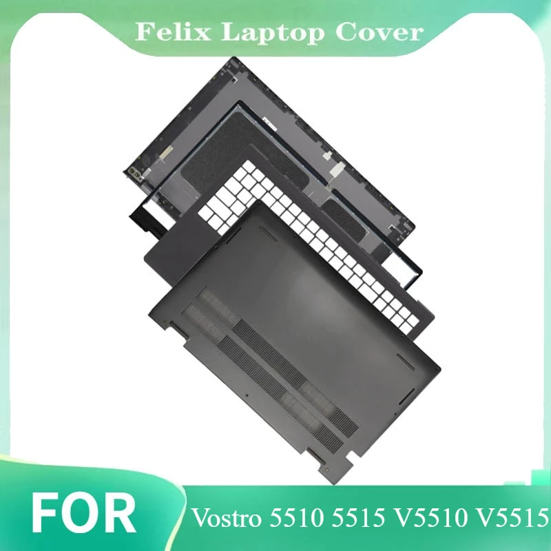 

Replace Cover Laptop LCD Screen Back Cover Front Bezel Palmrest Lower For Vostro 5510 5515 V5510 V5515 Bottom Case 0N1D5W