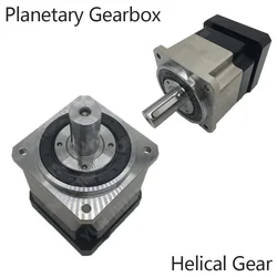 50 :1 Helical Gear Planetary Ratio 50 Reducer Gearbox 6000rpm 19mm for 90mm 750W 1KW AC Servo Motor Robot