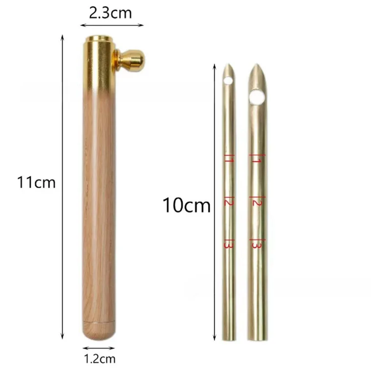 조정 가능한 자수 바늘, 휴대용 바느질 자수 펀치 펜, 직조 도구, 러그 원사 펀치 바늘, DIY 공예 장식