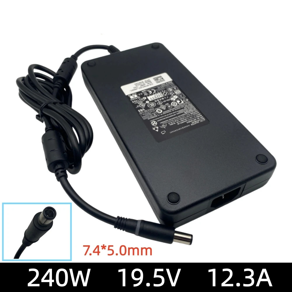 240W 19.5V 12.3A AC Power Supply Adapter For Dell Precision M6400 M6500 M6600 M4600 M4700 M4800 Laptop Charger