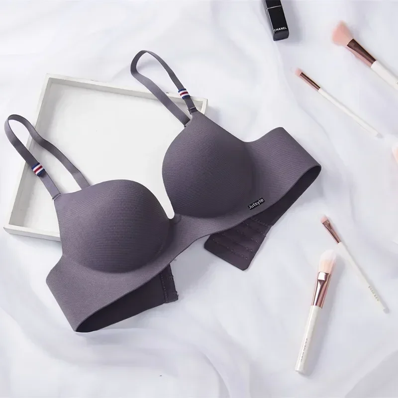 Fashion One-piece Top Women Underwear Sexy Lingerie Push Up Bra Seamless Wireless Bralette Female Clothes Girl Intimates Student