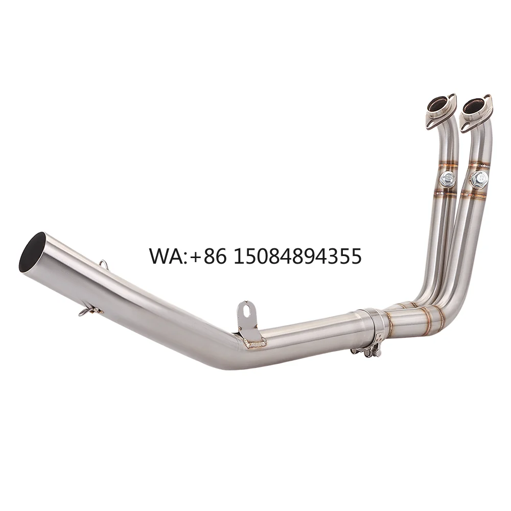 For CFMOTO CF 450 SR 2022-2023 Years Complete Motorcycle Exhaust with 51mm Inlet Non-slip Modified Link Pipe New Condition