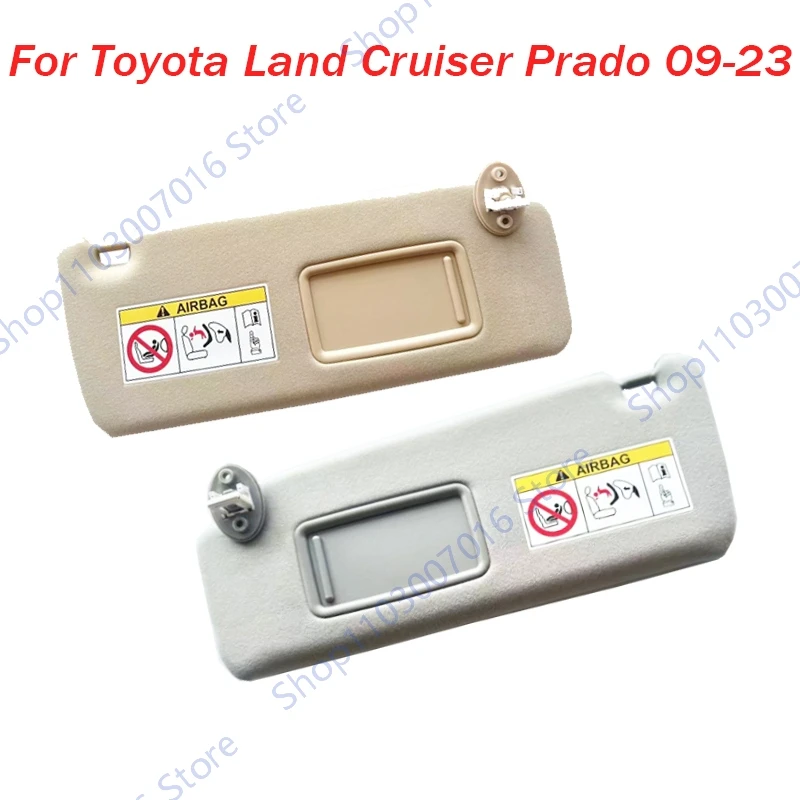 

Sun Visor with Makeup Mirror For Toyota Land Cruiser Prado 2009 2010 2011-2023 Driver Passenger Side Sunvisor KDJ155/KDJ150