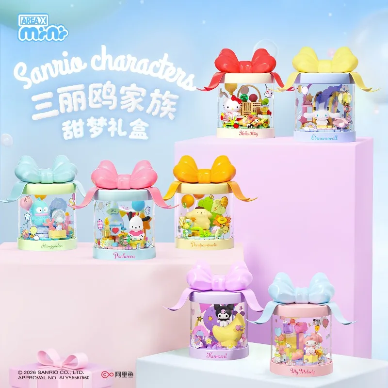 area-x-sanrio-hello-kitty-building-blocks-blind-box-gift-set-sweet-dream-decoration-toy