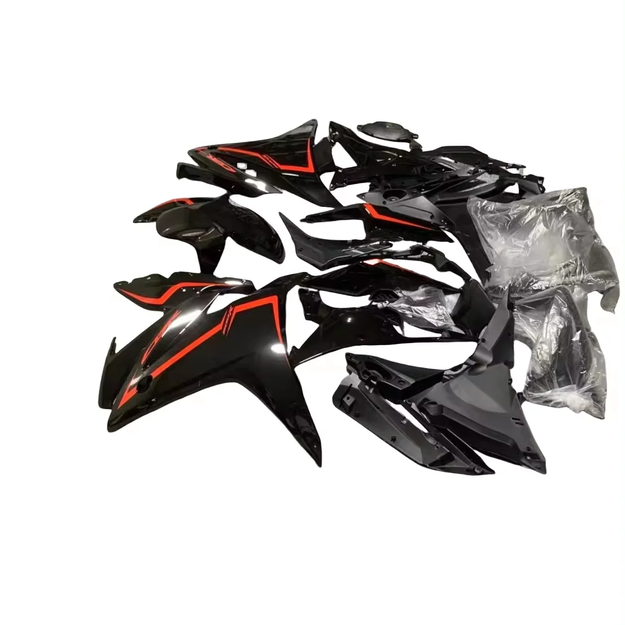 High Quality Complete Flow Motorcycle Parts For CBR500r 16-18 years  ABS Plastic Fairing Kit