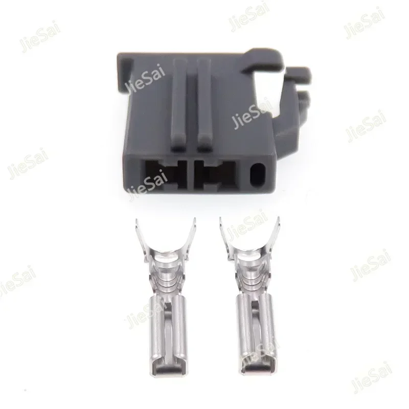 2 Pin Female Wring Plug Automotive Connector With Terminals
