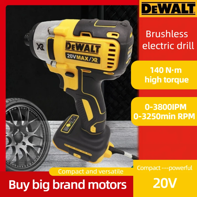 DeWalt DCF887 مفك براغي لاسلكي بدون فرش شنيور كهربائي مثقاب كهربائي لبطارية 20 فولت بدون بطارية #1
