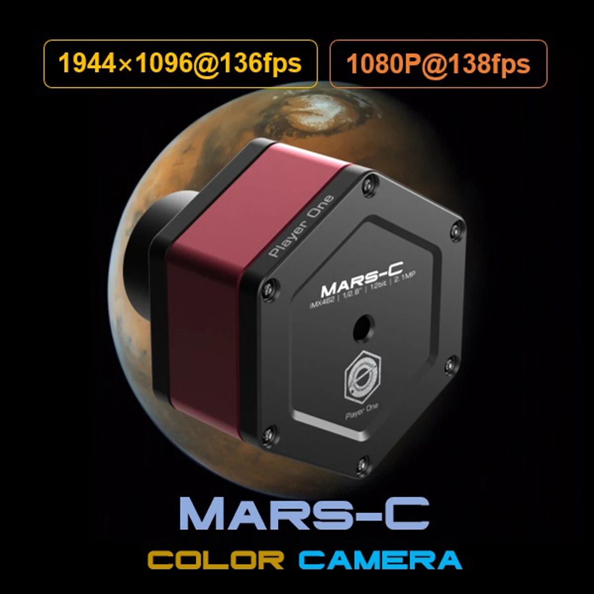 Игрок One Mars-C IMX462 USB3.0 kie Camera Voor Mars Jupiter Saturn Evenals Solar En Лунная съемка