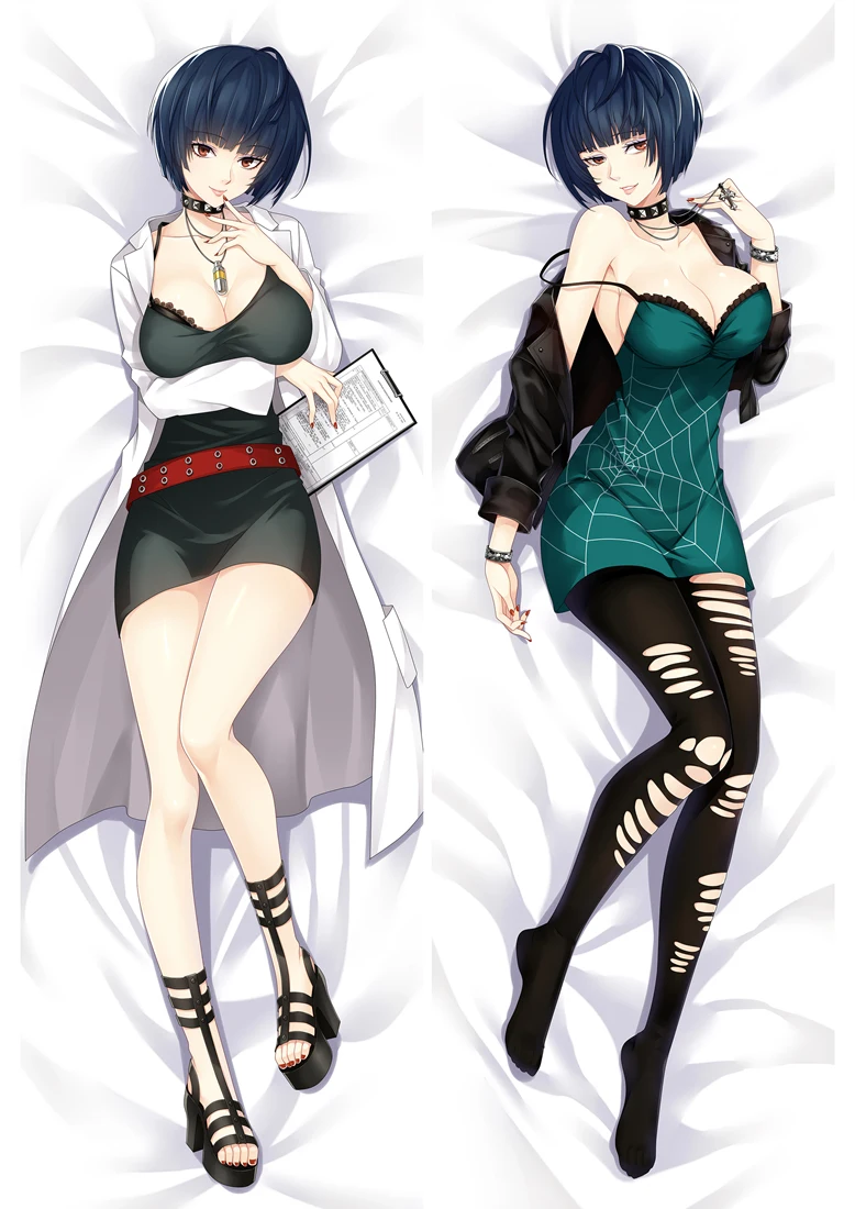 60x180cm Anime Game Cosplay Pillow Case Hugging Body Prop Body Anime Pillow Case Cover