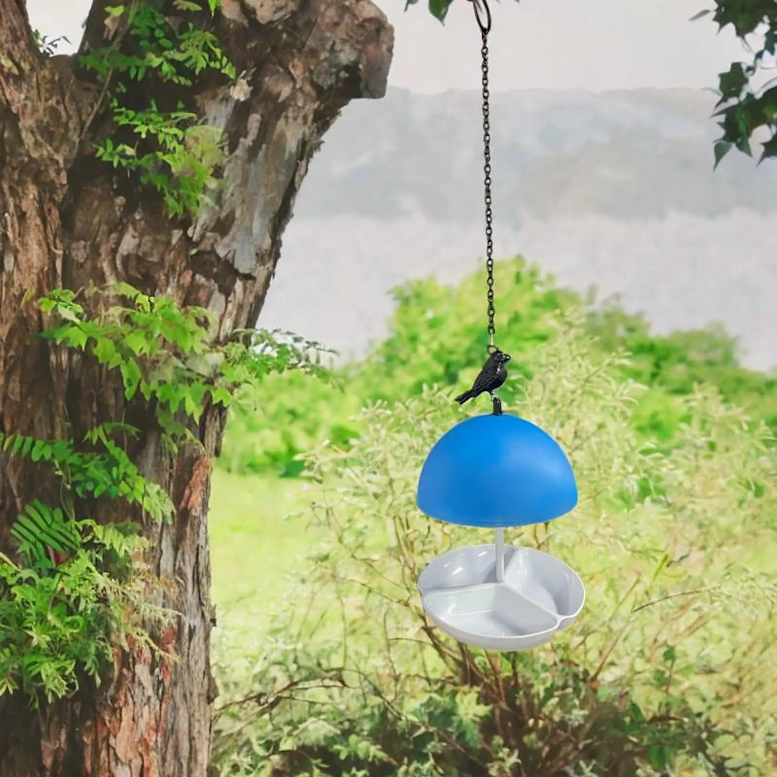 

Outdoor Hanging Bird Feeder, Supplies, Bird Food Dispenser Birdfeeder for Backyard