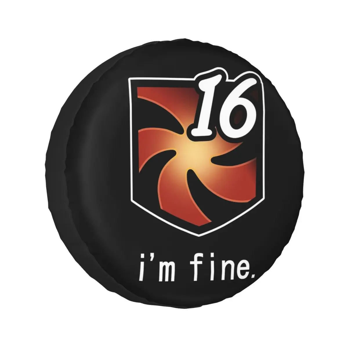 

Чехол на запасное колесо "I'm Fine" Vuln Stacks для Jeep SUV RV 4WD Mitsubishi 4x4, защитные чехлы для колес 14 дюймов, 15 дюймов, 16 дюймов, 17 дюймов