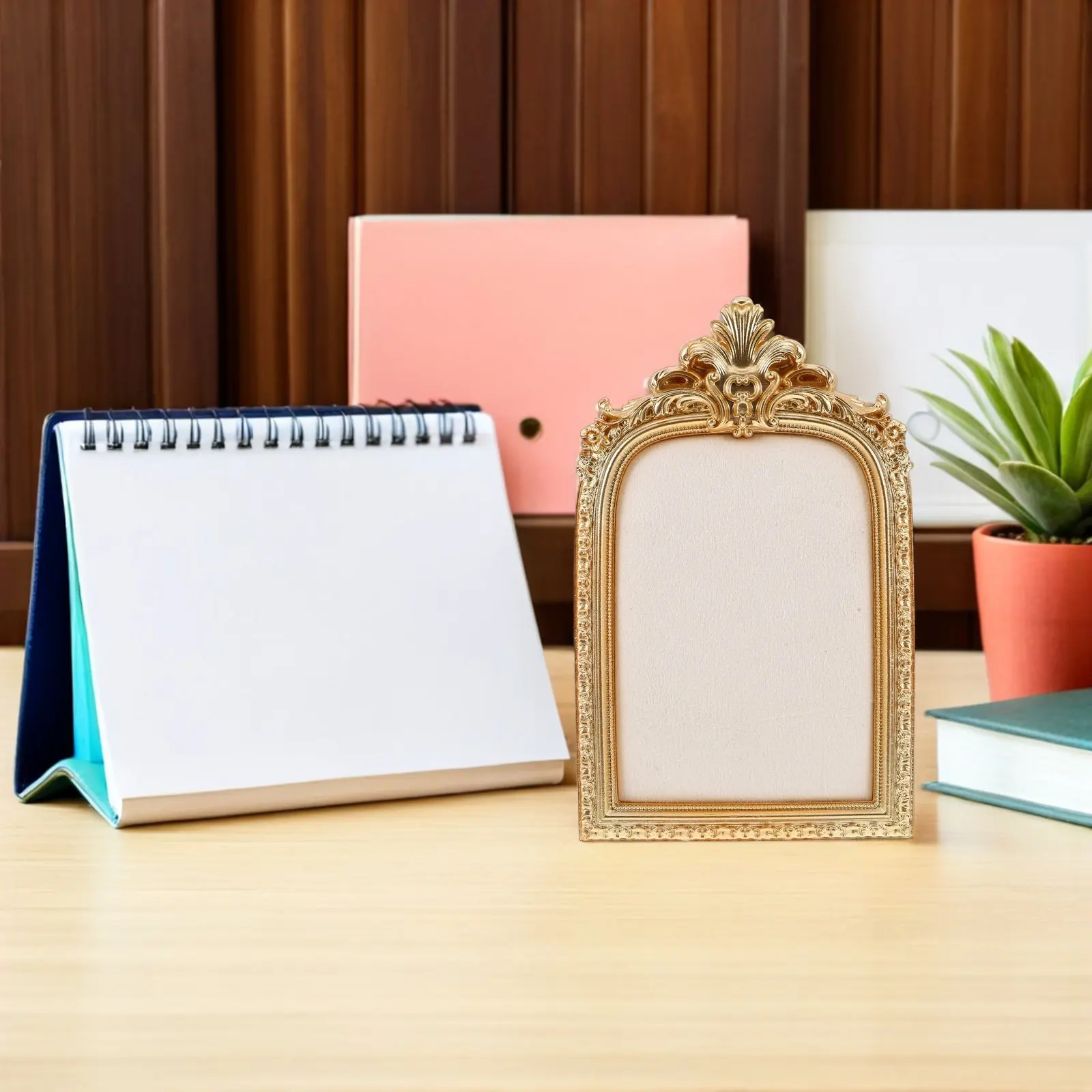 

Jewelry Display Stand Vintage Style Earring Ring Organizer Tray 7.58x4.72x0.67in for Home Boutique Storage Decorative Rack Space