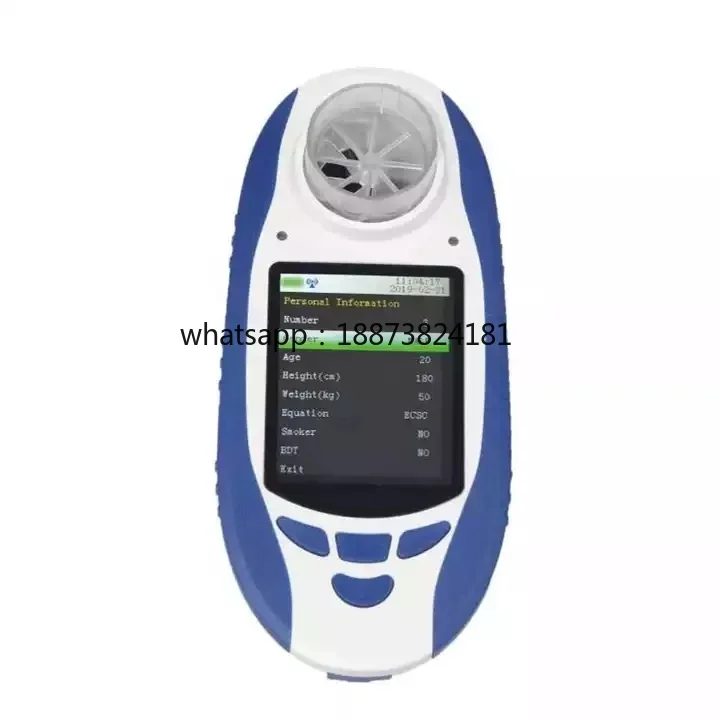 Handheld Digital Spirometer Pulmonary Function Meter for Respiratory Health fast shipping