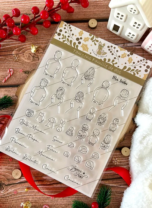 رؤية/عرض خلفي Sb 2025 طوابع فرنسية جديدة لصانع الحرف اليدوية لسكرابوكينغ قالب ألبوم الصور ديكور يدوي