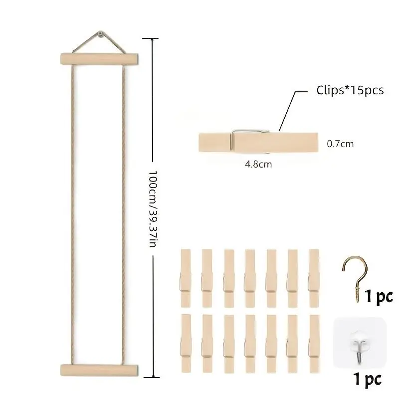 Hanging Photo Display Holder, Versatile Collage Wall Decor