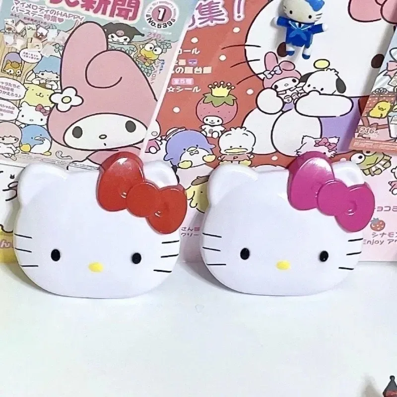 

Hello Kitty Mirror Cute Cartoon Originality Portable Makeup Comb New Fashion Delicate Personality Mirror Comb Integrated Gift