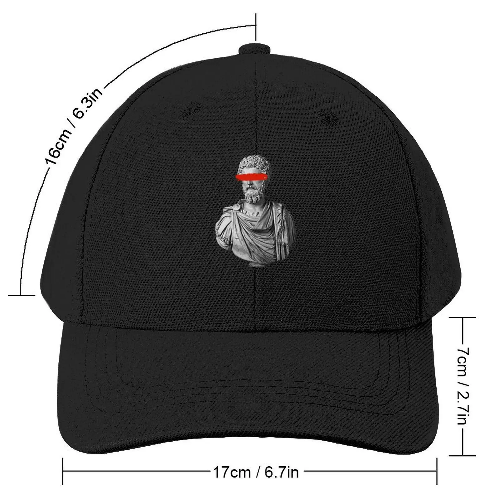 Marcus Aurelius Antoninus Art Stoic Gifts Stoic Philosophy Marcus Aurelius Baseball Cap beach hat Men Hats Women's