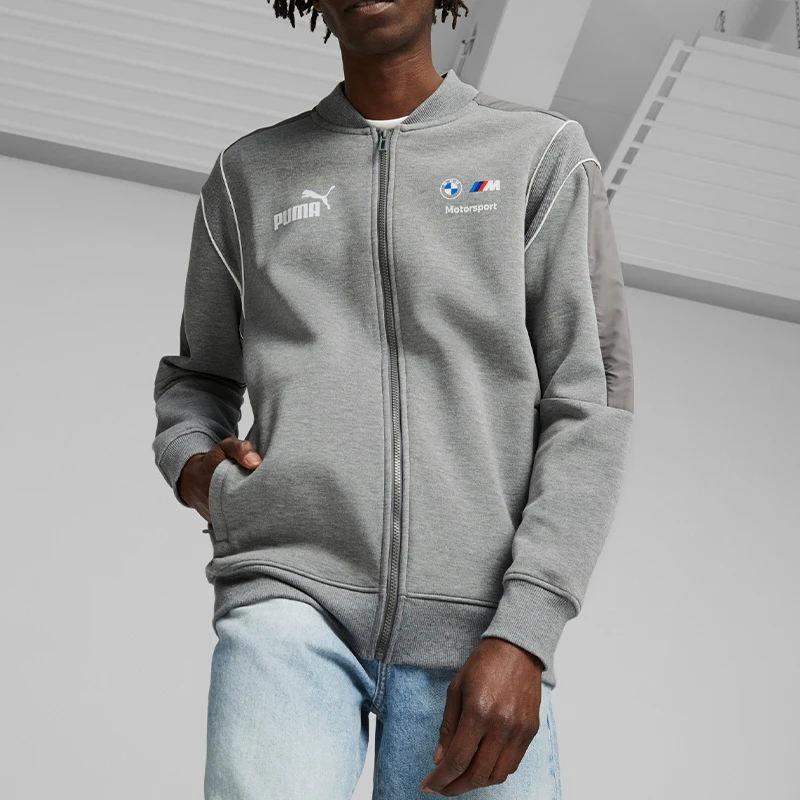 

Puma genuine new men's zipper sports casual loose knit jacket jacket 621213-03