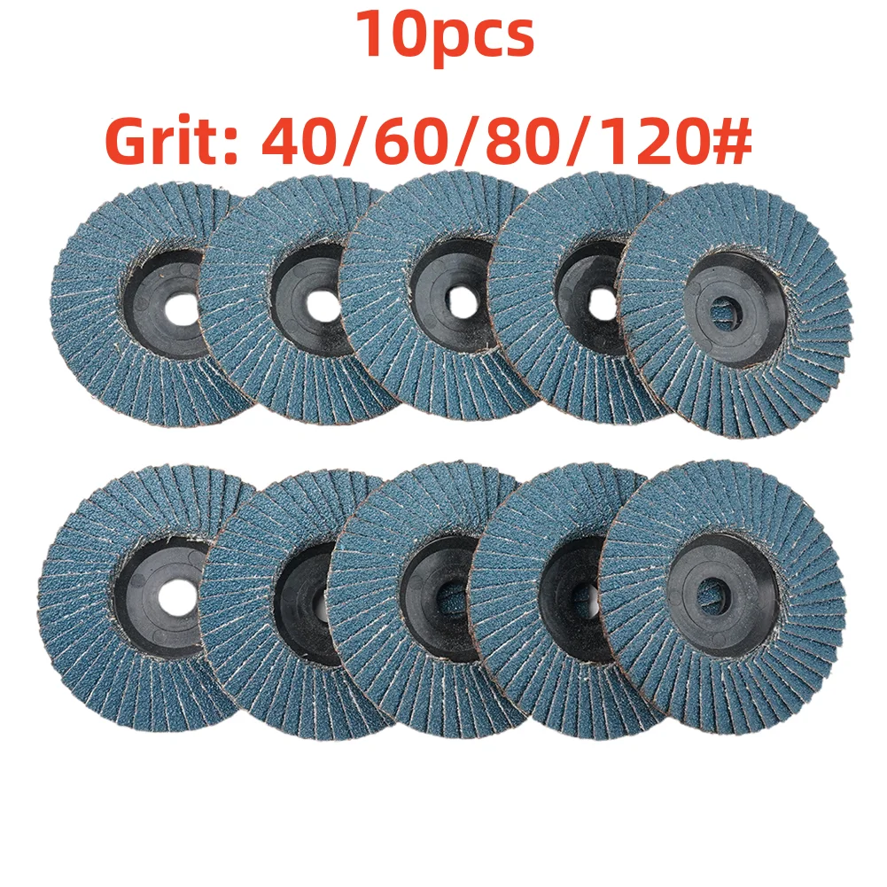 

10pcs Grinding Wheel 75mm 3 Inch Sanding Disc 40/60/80 120 Grit Grinding Wheel Blade Wood Cutting Angle Grinder Abrasive Tools